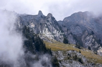 Nature Photography; Art; Landscape; Mountains; Rocks; Switzerland; Glarus; Glarnerland; Fog; Clouds