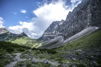 Nature Photography; Art; Landscape; Mountains; Rocks; Clouds; Austria; Karwendel mountains
