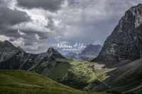 Nature Photography; Art; Landscape; Mountains; Rocks; Clouds; Austria; Karwendel mountains; thunderstorm