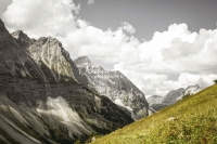 Nature Photography; Art; Landscape; Mountains; Rocks; Clouds; Austria; Karwendel mountains