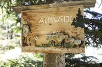 Nature Photography; Art; Landscape; Mountains; Rocks; Clouds; Austria; Karwendel mountains; Dogs on leash