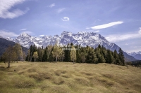 Nature Photography; Art; Landscape; Mountains; Rocks; Clouds; Bavaria; Garmisch-Partenkirchen