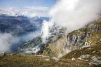 Nature Photography; Art; Landscape; Mountains; Rocks; Clouds; Fog, Switzerland; Zurich; Toggenburg; Walensee; Chäserrugg