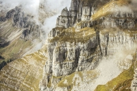 Nature Photography; Art; Landscape; Mountains; Rocks; Clouds; Fog, Switzerland; Zurich; Toggenburg; Chäserrugg