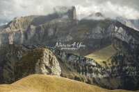 Nature Photography; Art; Landscape; Mountains; Rocks; Clouds; Fog, Switzerland; Zurich; Toggenburg; Chäserrugg