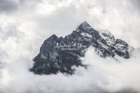 Nature Photography; Art; Landscape; Mountains; Rocks; Clouds; Fog, Switzerland; Zurich; Glarus