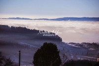 Nature Photography; Art; Landscape; Mountains; Rocks; Clouds; Fog, Switzerland; Zurich; Zurich sea; winter